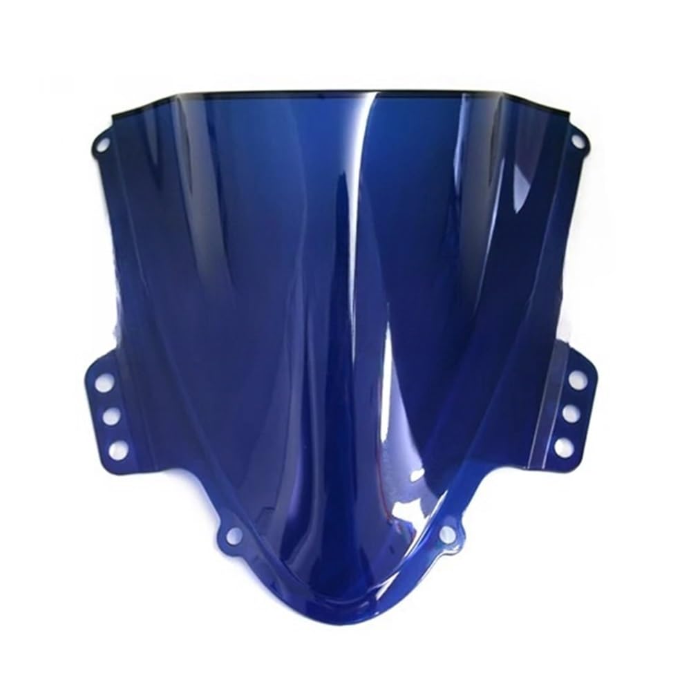 Pare-brise moto Suzuki GSXR 1000 2005 2006 réduisez la fatigue avec ce saute-vent bleu