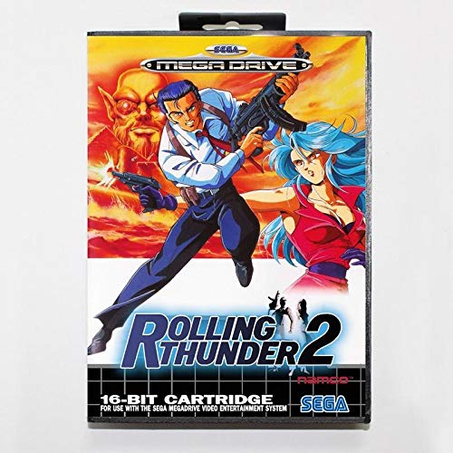 Rolling Thunder 2 Sur Sega Megadrive – Version NTSC Japon – Bon état