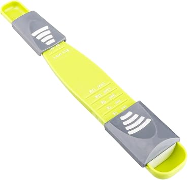 8-in-1 Adjustable Measuring Spoon,Plastic Wet and Dry Measuring Spoon for Baking,Cooking,Coffee & Seasoning
