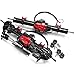 Alloy Front & Rear Axle with Differential Lock for 1/10 D90 TF2 RC Crawler (Front & Rear)