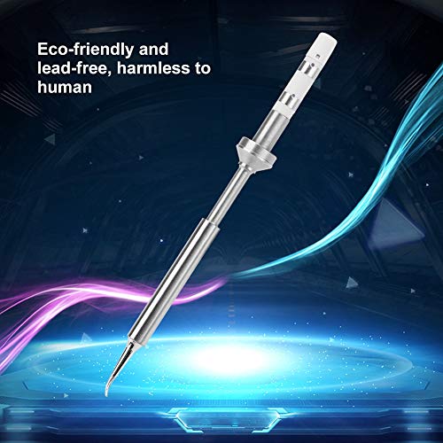 Image of Kadimendium Mini Pen Type Stainless Steel Soldering Iron Tips Replacement for TS100 Soldering Iron Portable Outdoor Soldering Iron Kit （Optional）(TS100 JL02)