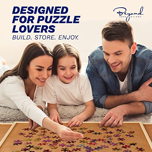Beyond Innoventions BI-126 1500 Piece Wooden Jigsaw Puzzle Table thumb #5
