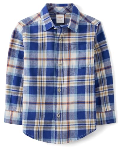 Image of Gymboree Boys' and Toddler Long Sleeve Button Up Shirt