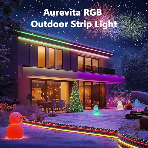 Tira de LED para exteriores RGB 20 m IP67 impermeable miniatura 2