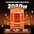 Outdoor Sauna 2 Person Sauna Infrared Saunas Dry Sauna Room Red Cedar and Canadian Fir Wood Wooden 120V Sauna Spa 2080W 48.8 * 38.19 * 81.89inch