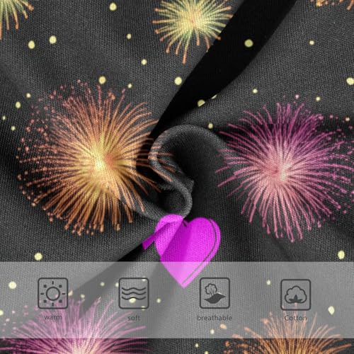 Vibrant Hearts Fireworks Black Cute Panties Girl Girls Underwear Toddlers Cotton Aesthetic Underpants Briefs 2t3
