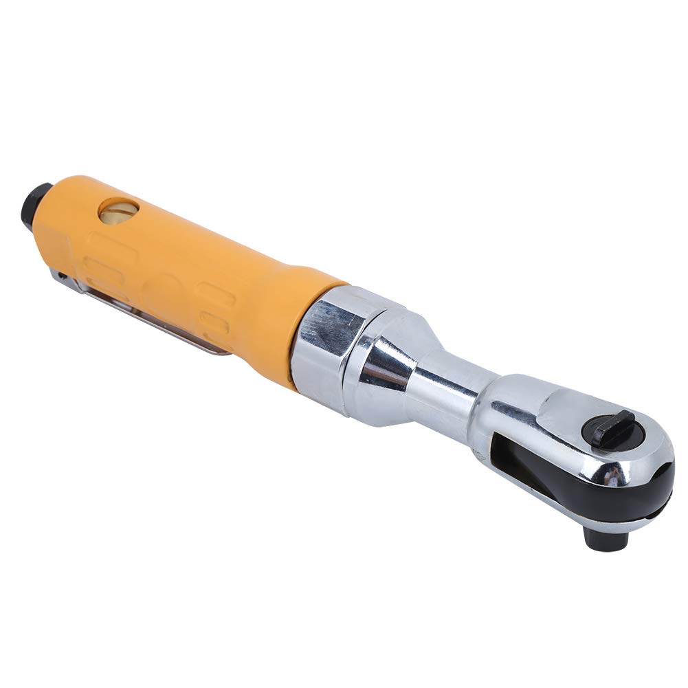 Cacciavite a cricchetto pneumatico da 1/2 pollice, chiave a bussola con attacco G1/4 pollice e connettore giapponese, corpo in acciaio inox, elevata coppia e design compatto per