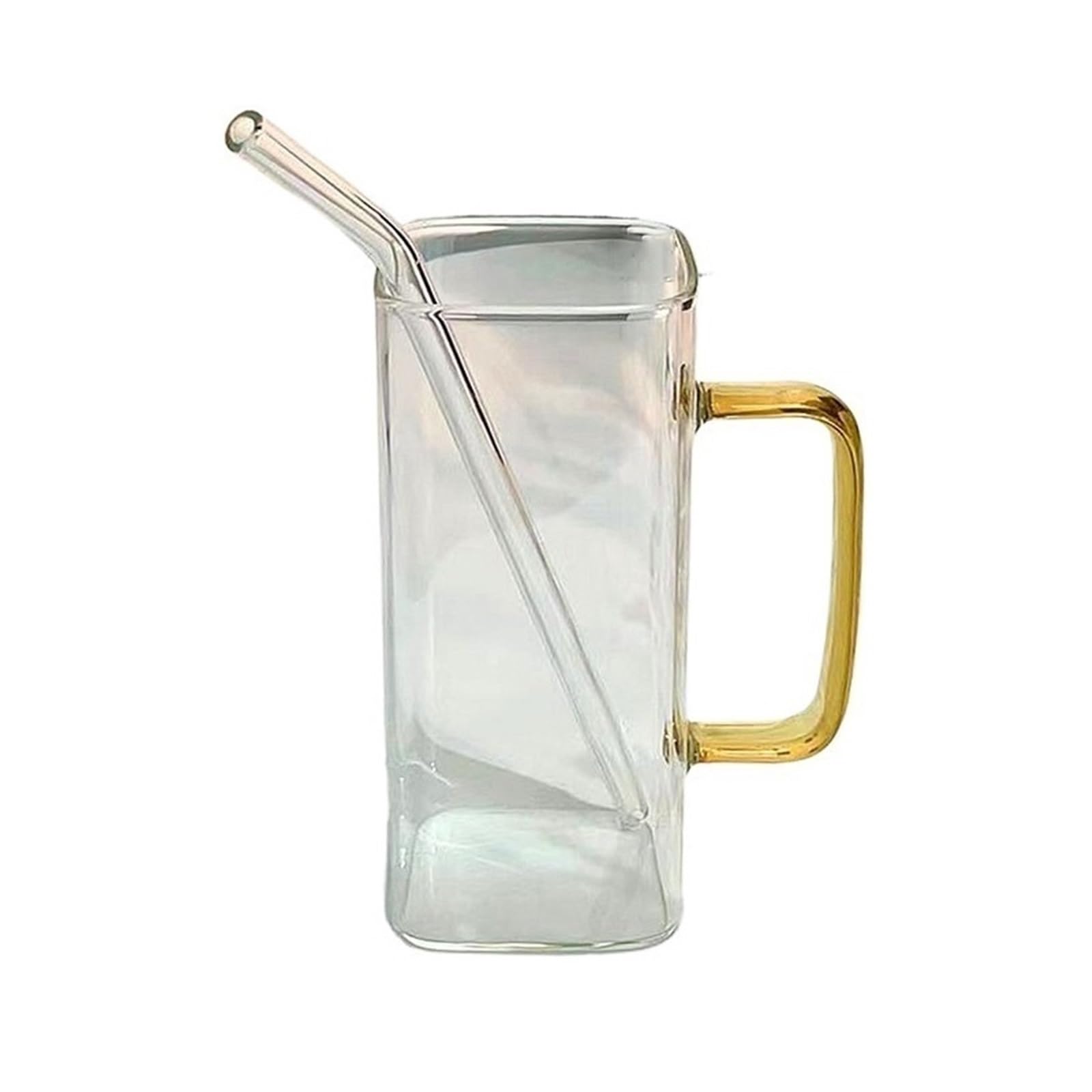 Vasos cuadrados con asa que evitan quemaduras y condensación al tomar té helado o zumos