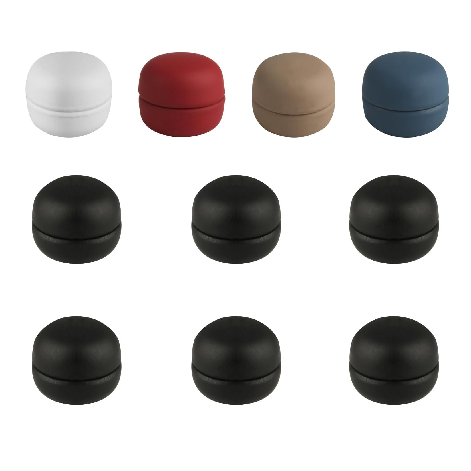 Aimants Hijab Extra Puissants,10Pcs Épingles Magnétiques Multi-usages Sans Broches Boutons Aimantés Compacts Résistants à Usure Alliage pour Vêtements et Écharpes Femmes et Hommes (5 Couleurs)