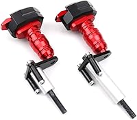 Vista 3 de Carcasa de aluminio CNC para motocicleta, protector de choque para motor, protector deslizante para protección contra caídas, compatible