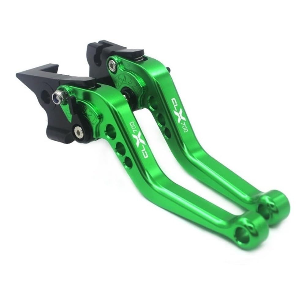 Prsdfg Green Brake Clutch Levers Handle Fit For 700 Clx 700Clx 700Cl-X Clx700 Cl-X700 Motorcycle Accessories Short Brake Clutch Levers Handle