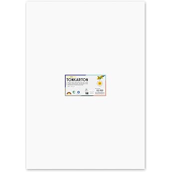 Coloured Card 180 g/m  DIN A2 10 Sheets White