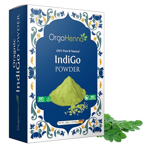 Polvo índigo 100 % puro para cabello 100g miniatura 1