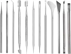 Kit Completo Com 12 Instrumentos Para Manicure Profissional Cutemax