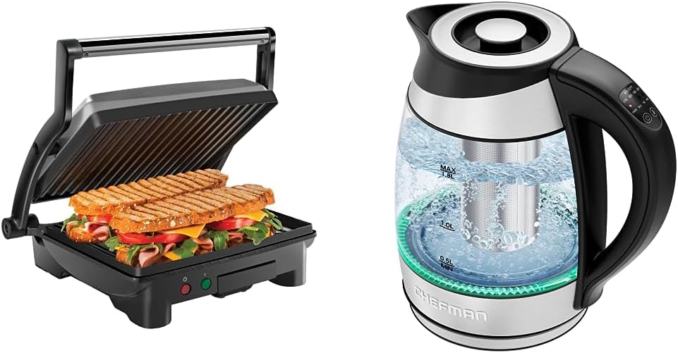 Chefman Panini Press Grill and Gourmet Sandwich Hungary Ubuy