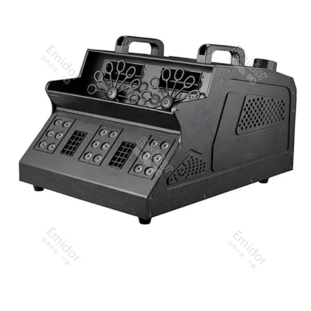 Amazon.co.jp: Emidor スモークバブルマシン、煙泡機です、3イン1