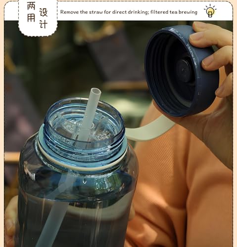 Image of THE VENTI SHOTAY COOL Unbreakable Water Bottle with Sipper BPA Free Tritian, Leak-Proof Water Bottle Ideal for Office, Sports, School, Gym (1Ltr-Black)