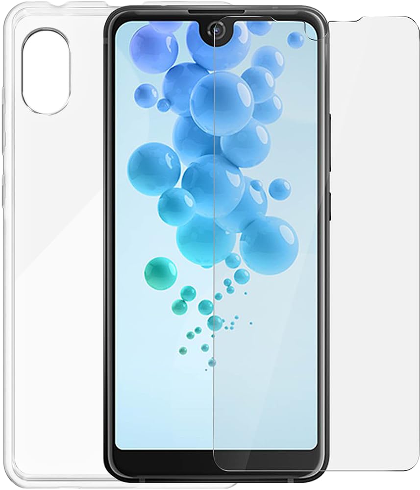 Coque Wiko View 2 silicone et protège écran 2.5D Bigben - 2