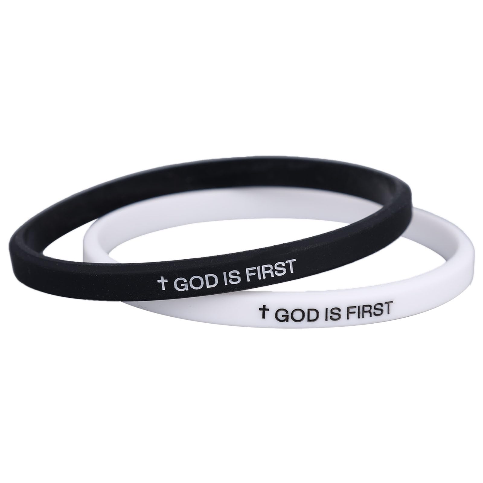BRACCIALE IN SILICONE BIANCO STELLE E SCRITTA JUVENTUS | Giemme Store