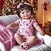 JIZHI Lifelike Reborn Baby Dolls - 20Inch-Real Baby Feeling Realistic-Newborn Baby Doll Adorable Smiling Real Life Baby Dolls with Gift Box for Kids Age 3