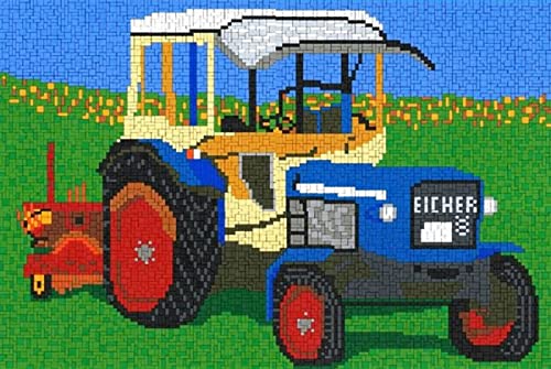 stickit Mini Stecksystem Traktor (Oldtimer) ca. 7.700 Teile Nr. 42218