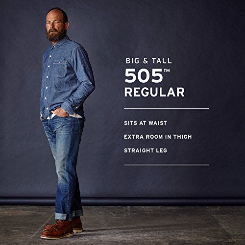 Image of Levi's Men's 505 Regular Fit Jeans (Also Available in Big & Tall)