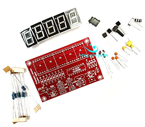 Lysee 3D Printer Parts & Accessories - 10 pcs DIY Kits RF 1Hz-50MHz Crystal Oscillator Frequency Counter Meter Digital LED Tester Meter