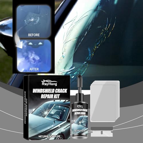 Image of Windshield Crack Repair Kit, 2025 New Cracks Gone Glass Repair Kit, Quick Fix Automotive Windscreen Tool, Premium Windshield Repair Kit for Chips and Cracks