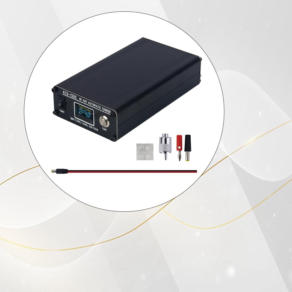ATU-130C 250W HF Automatic Antenna Tuner 3.5MHz-54MHz Supports AM FM CW SSB for Amateur Radio