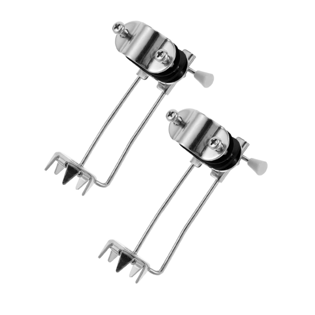 Milisten Stainless Steel Snow Shoe Claws with Mountaineering Gear Ice Crampons for Hiking Skiing