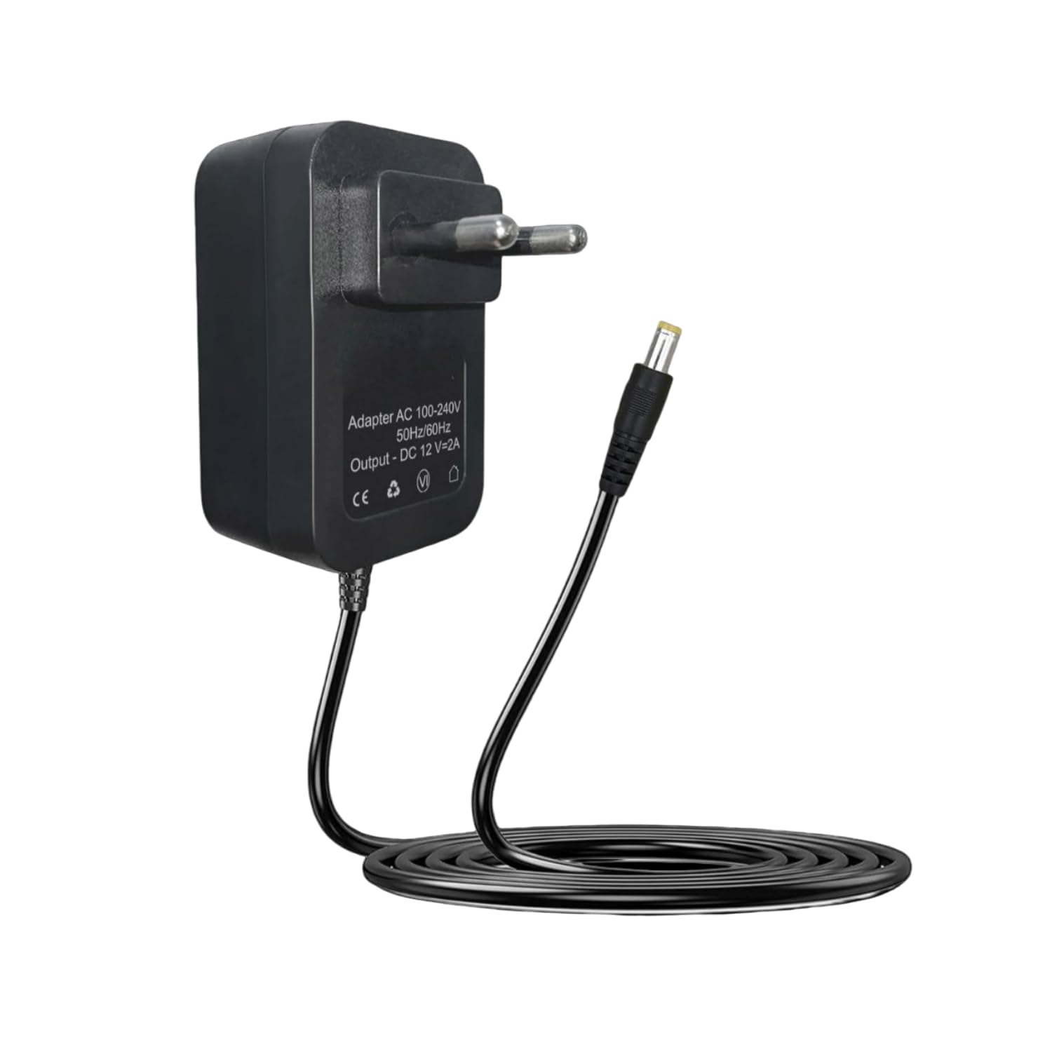 Speedio 12V 2A DC Power Supply Adapter | Heavy Duty 24W Output | for LED Strip Lights, CCTV Cameras, Wi-Fi Routers, NVR/DVR, Set-Top Box, Broadband Modem - Pack of (2)-image-36