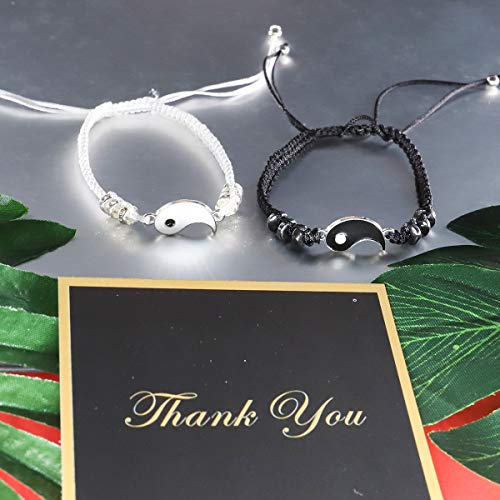 Best Friend Bracelets for 2 matching Bracelets, Bff Bracelets for 2 Yin Yang Friendship Bracelets for men women4