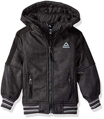 Reebok Boys' Active Vestee Jacket with Striped Hem