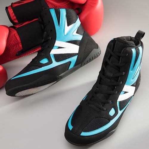 Usoway Men's Professional Boxing Shoes Non-Slip Wrestling Shoes Women's Lightweight Boxing Wrestling Training Shoes Adult Fitness Sports Shoes Fighting Weightlifting Multifunctional Shoes3