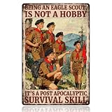 WADORN Being An Eagle Scout Is Not A Hobby Vintage Metall 