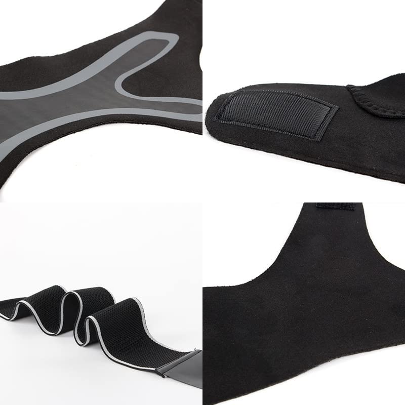 Miniatura 5 de Medsarar Tobillera ajustable transpirable para hombres y mujeres, manga elástica para pies de esguince para deportes, protege la artritis, paquete