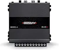 Módulo Amplificador Soundigital 800.4 Evo6 Classe D 4 Canais 4 Ohms - Canal 2 Ohms Bridge 4 Ohms - Sd 800w Rms 4c Potência Som Automotivo Carro Caminhonete Picapes Suv 800 Wrms 800.4-4 Sd800.4 Evo 6