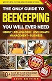 The only guide to Beekeeping you will ever need: Effortless backyard beekeeping for Beginners and hobby beekeepers, made easy without expensive equipment ... + 50 Beewax Projects (Homestead Mastery 4)