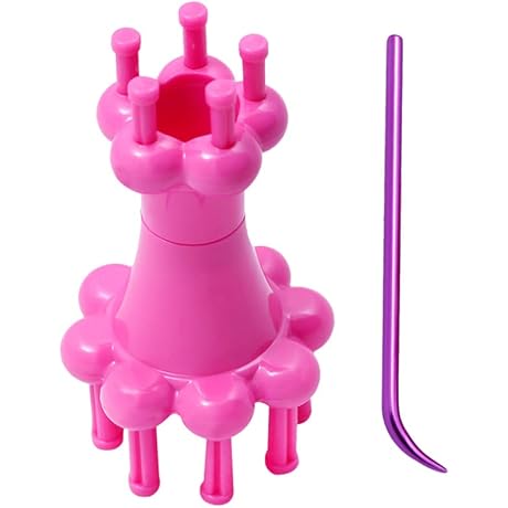 Milisten Knitting & Crochet Supplies Knitting Loom 2pcs Knit Spool Loom Wonder...