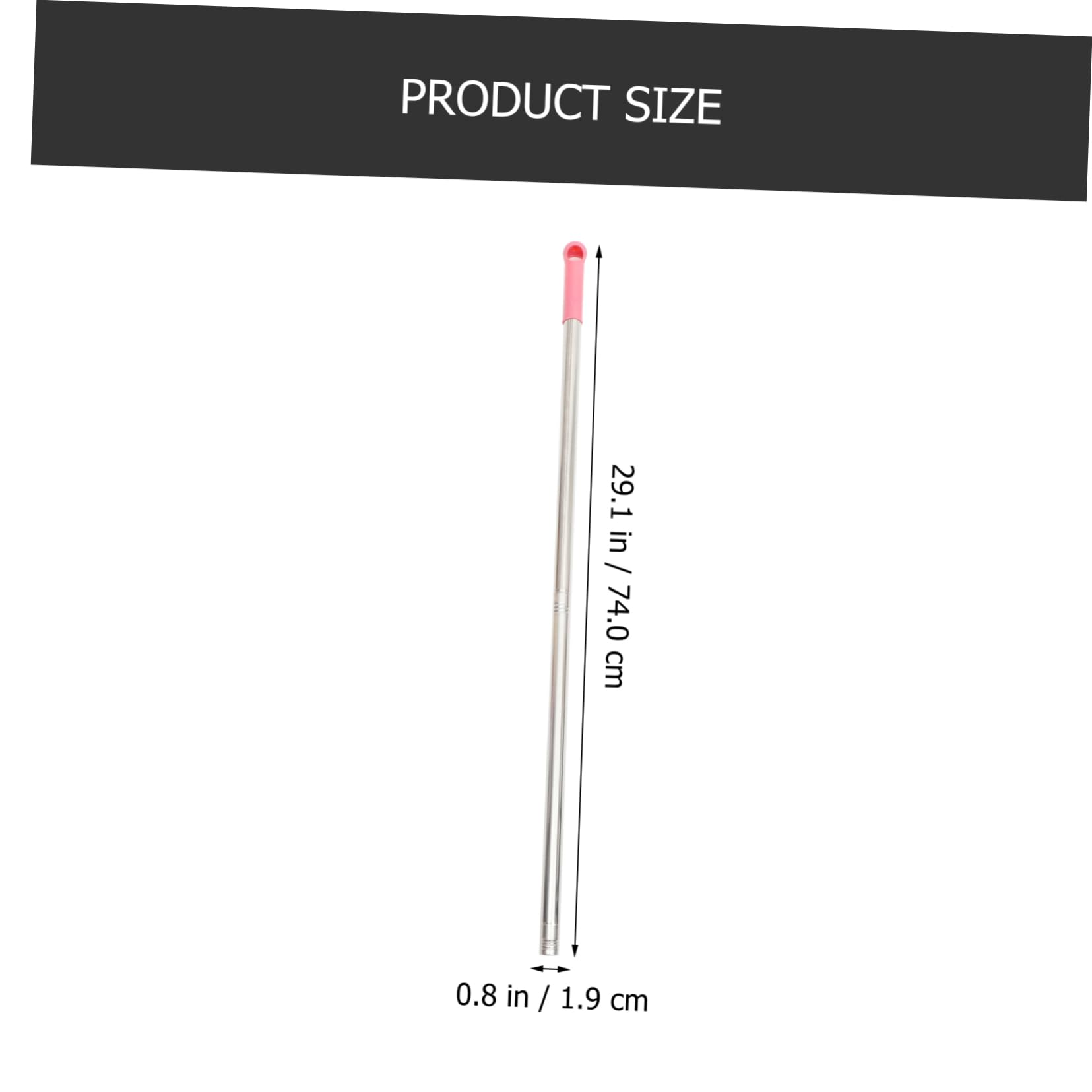 Cabilock Broom Handle Replacement Diameter Floor Cleaning Handle Easy Install Grip for Sweeping Compatible Broom