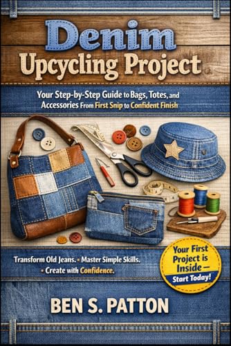 Denim Upcycling Project: Your Step-by-Step Guide to Bags, Totes, and Accessories From First Snip to Confident Finish