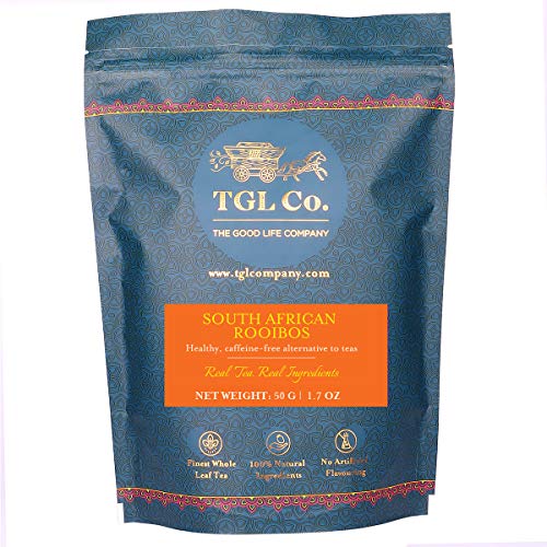Image of TGL Co. South African Rooibos Loose Tea Leaf 50 Gm | Boost Immunity | Rich in Anti Oxidant | Improves Digestions | Boost Heart Health
