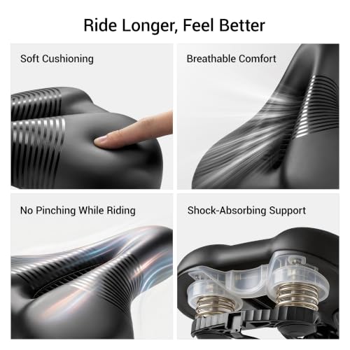 CURSOR Exercise Bike, Magnetic Friction Stationary Bikes for Home with APP - image 3