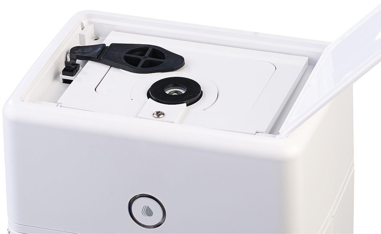 Calefactor cerámico 2 en 1 con humidificador, termostato y oscilación, 1800 W