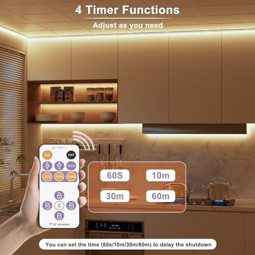 Tira LED MIWISE COB 3000K 6.1m Dimmable con Control Remoto miniatura 3