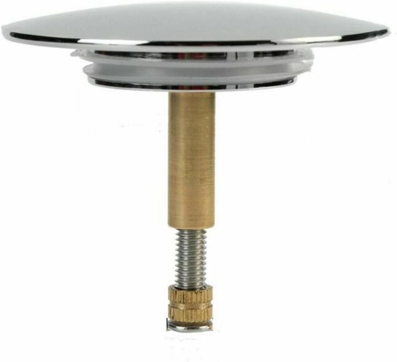 sink plug，sink plug strainer，sink plug replacement Sink Plug, 43/70mm Brass Bathtub Drain Stopper Bathroom Bath Tub Sink Waste Pop-Up Plug Replacement Kitchen Sink Accessories for Bathroom and Kitchen