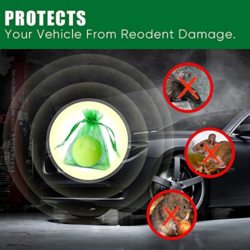 15 Pack Yellow Rodent Repellent Peppermint Oil To Repels Mice And Rats Spider And Other Rodents, Rat Repellent For Home Garages Rv Closets Trucks Car Engines, Mouse Deterrent For Keep Mice Out #TOP6