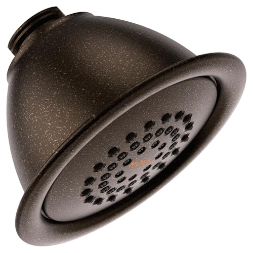 Moen 6371ORB 3.75-Inch Single Function Shower Head, Oil Rubbed Bronze by Moen - Used condition - US$15.69
