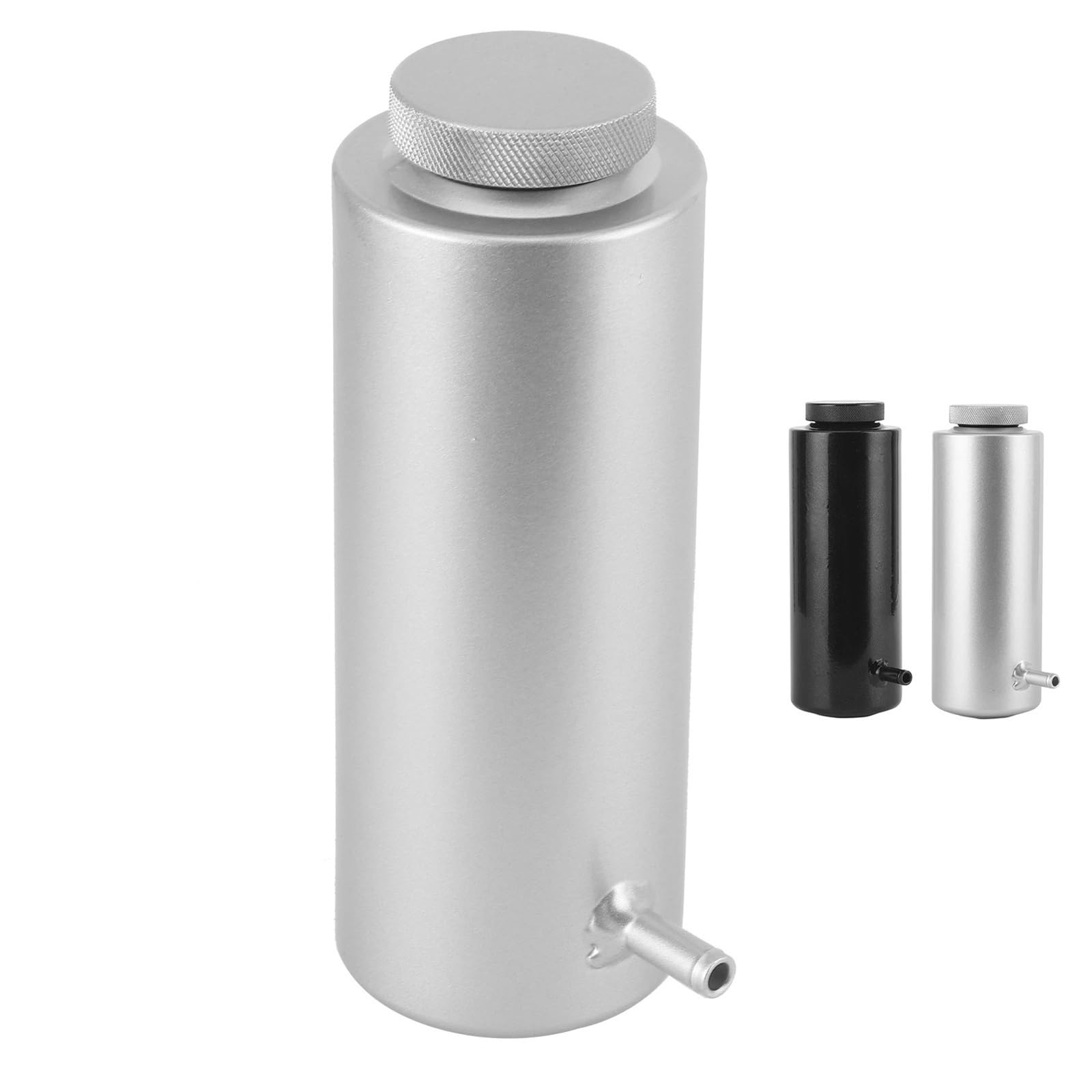 Zestaw Chłodzący,podkładka termiczna 3x7,5 cala chłodnicy pojemnik Do ściągania oleju zbiornik przelewowy butelka stop aluminium uniwersalny 800ml/27oz akcesoria samochodowe
