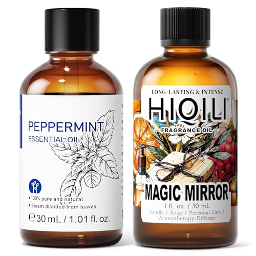 Aceite Esencial de Menta HIQILI 30ML y Aceite Aromático